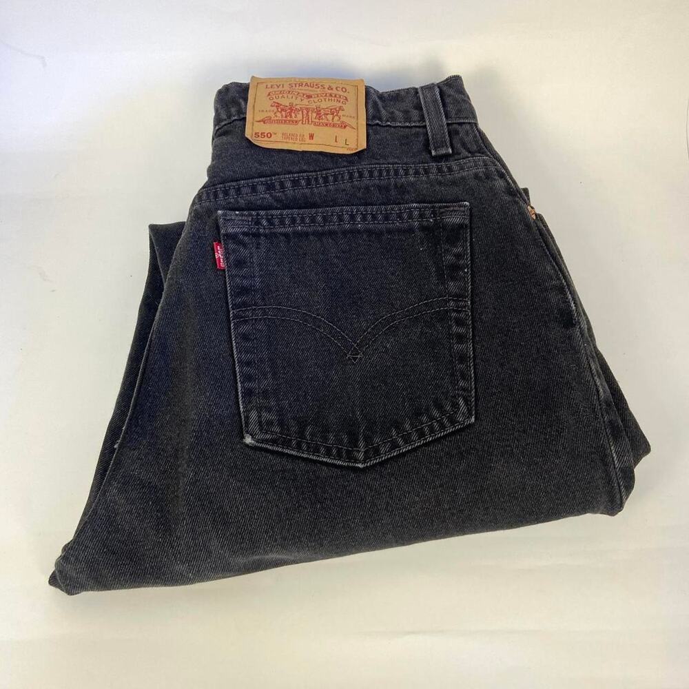 Levis Black Jeans Size 30x32
